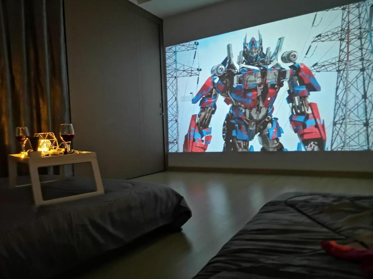 Dsara Big cinema Netflix projector next SB Hospital Lägenhet Sungai Buloh Exteriör bild